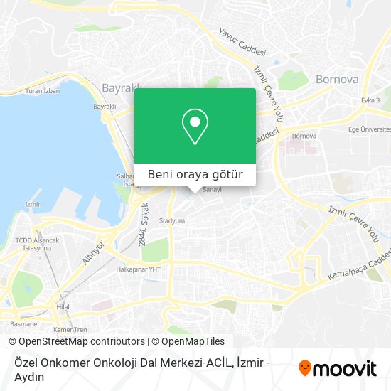 Özel Onkomer Onkoloji Dal Merkezi-ACİL harita