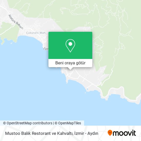 Mustoo Balık Restorant ve Kahvaltı harita