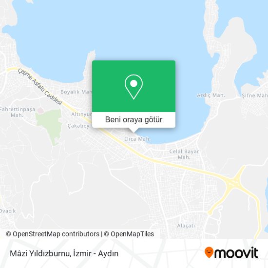 Mâzi Yıldızburnu harita