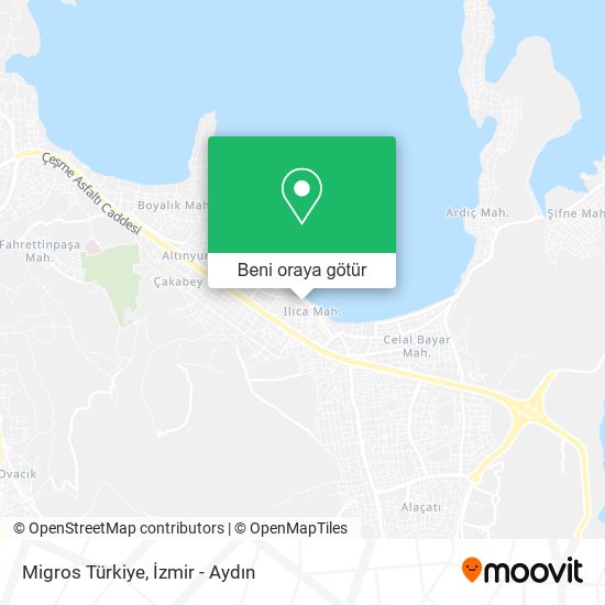 Migros Türkiye harita