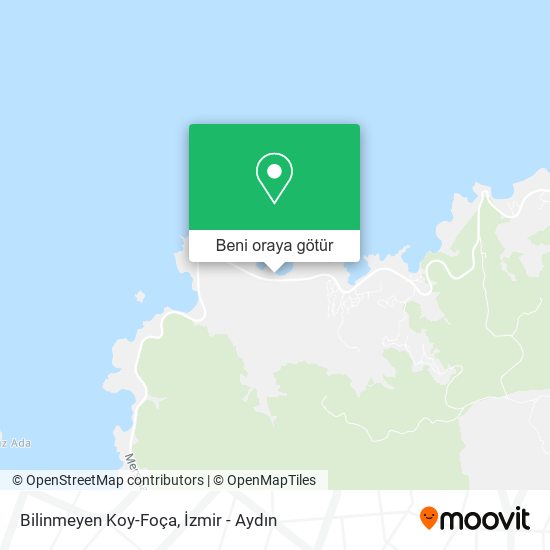 Bilinmeyen Koy-Foça harita
