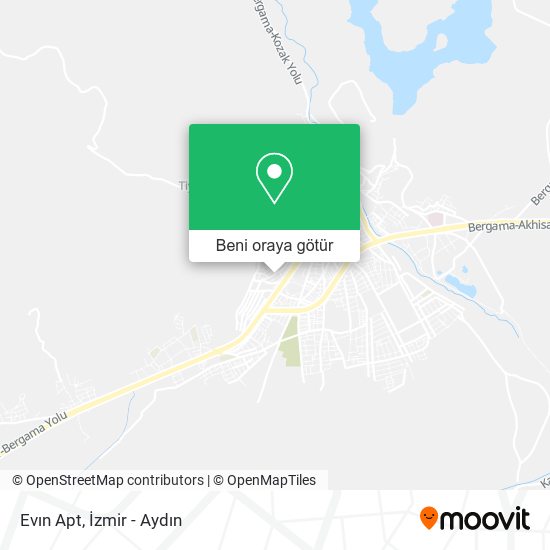 Evın Apt harita