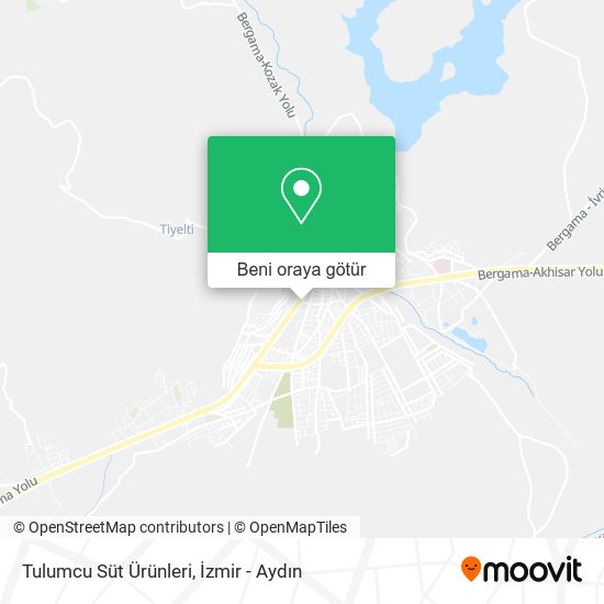 Tulumcu Süt Ürünleri harita