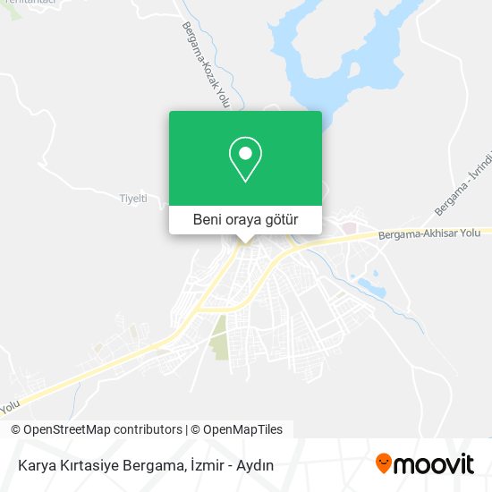 Karya Kırtasiye Bergama harita