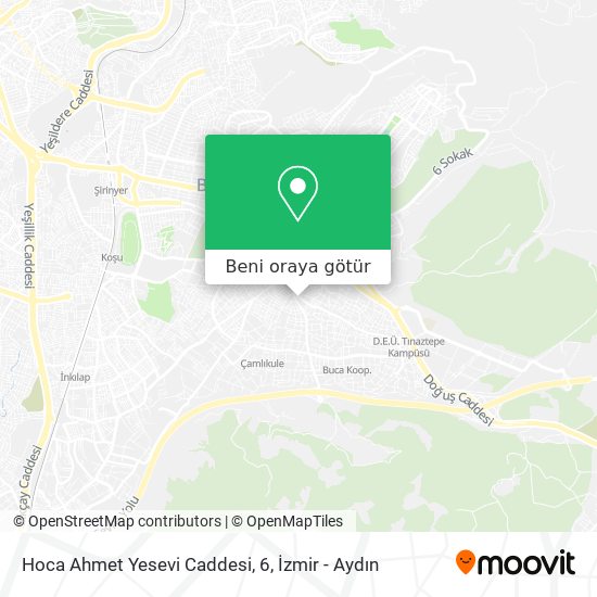 Hoca Ahmet Yesevi Caddesi, 6 harita