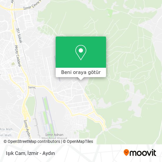 Işık Cam harita