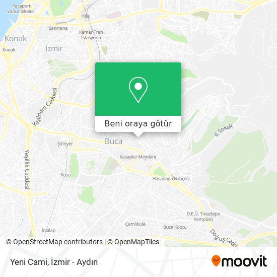 Yeni Cami harita