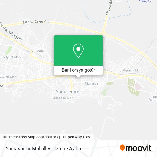 Yarhasanlar Mahallesi harita