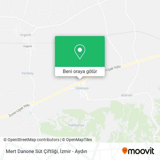 Mert Danone Süt Çiftliği harita