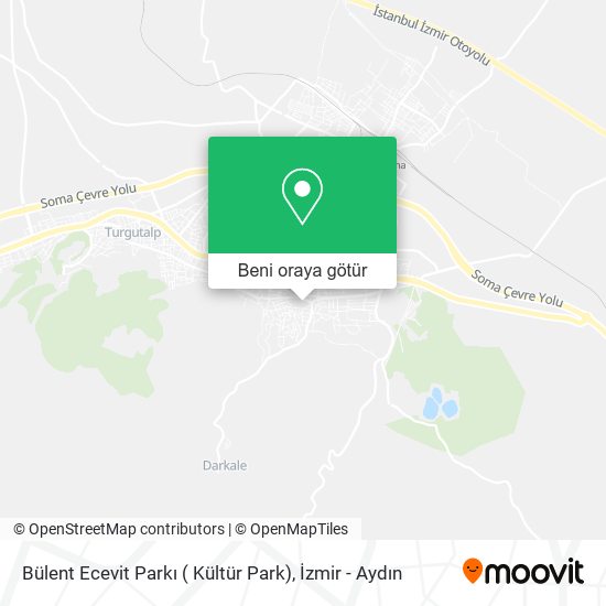Bülent Ecevit Parkı ( Kültür Park) harita