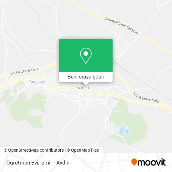Öğretmen Evi harita
