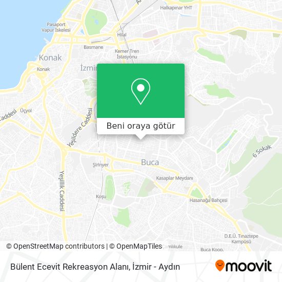 Bülent Ecevit Rekreasyon Alanı harita