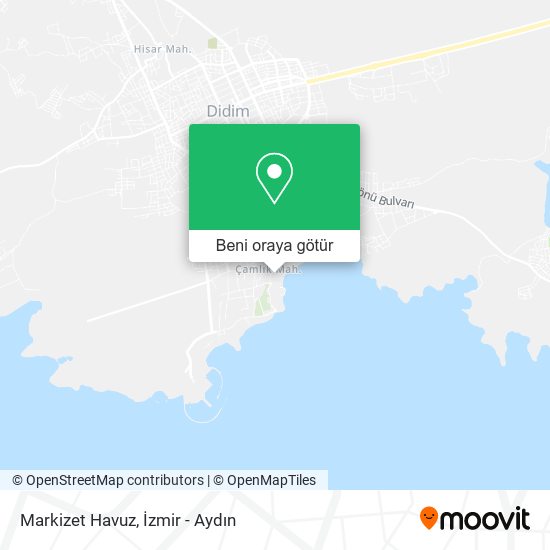 Markizet Havuz harita