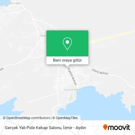 Gerçek Yalı Pide Kebap Salonu harita