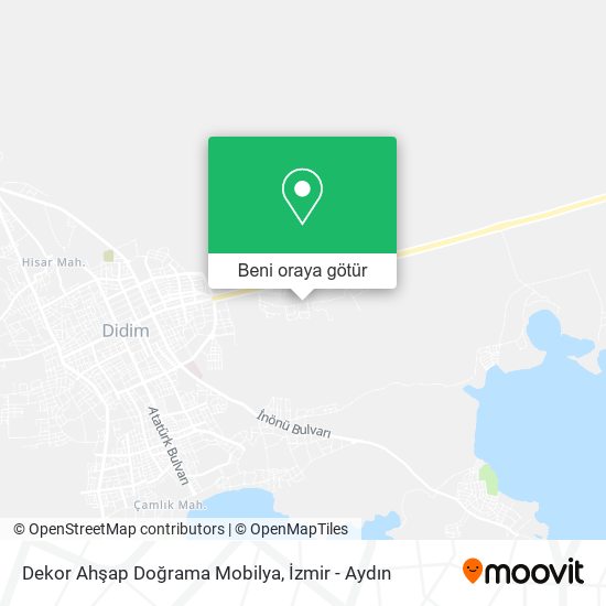 Dekor Ahşap Doğrama Mobilya harita