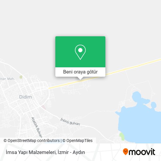 İmsa Yapı Malzemeleri harita