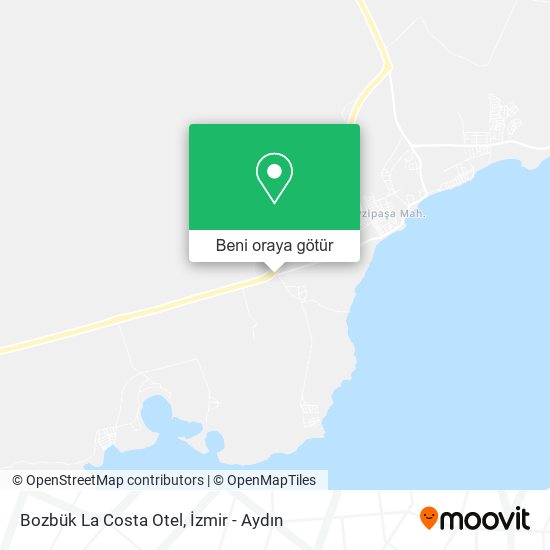 Bozbük La Costa Otel harita