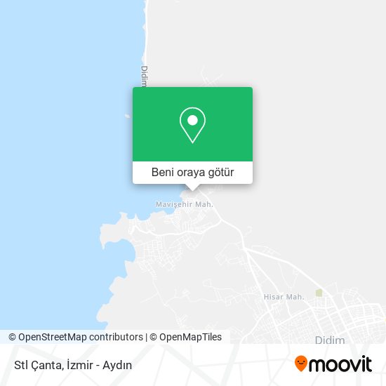 Stl Çanta harita