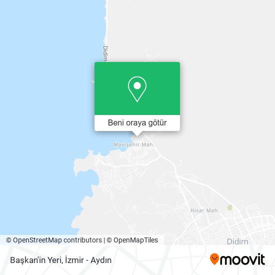 Başkan'in Yeri harita