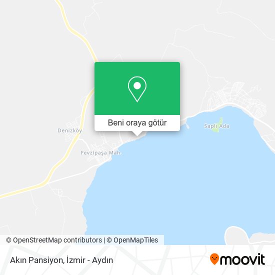 Akın Pansiyon harita