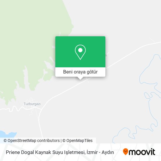 Priene Dogal Kaynak Suyu Işletmesi harita