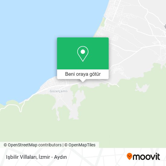 Işbilir Villaları harita