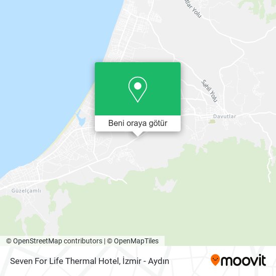 Seven For Life Thermal Hotel harita