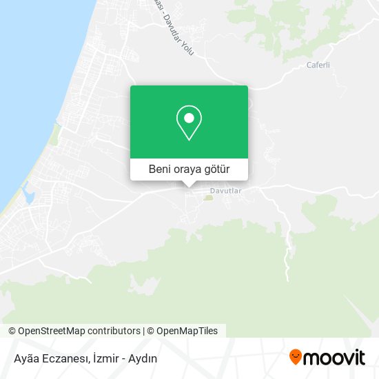 Ayãa Eczanesı harita