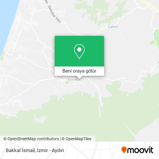 Bakkal İsmail harita