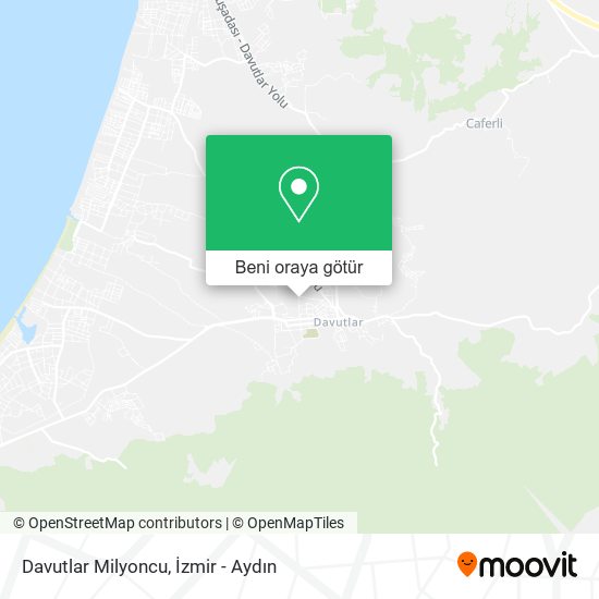 Davutlar Milyoncu harita