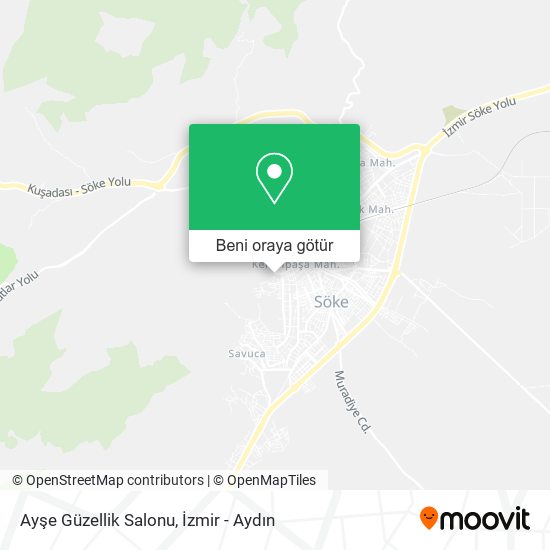 Ayşe Güzellik Salonu harita