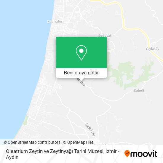 Oleatrium Zeytin ve Zeytinyağı Tarihi Müzesi harita