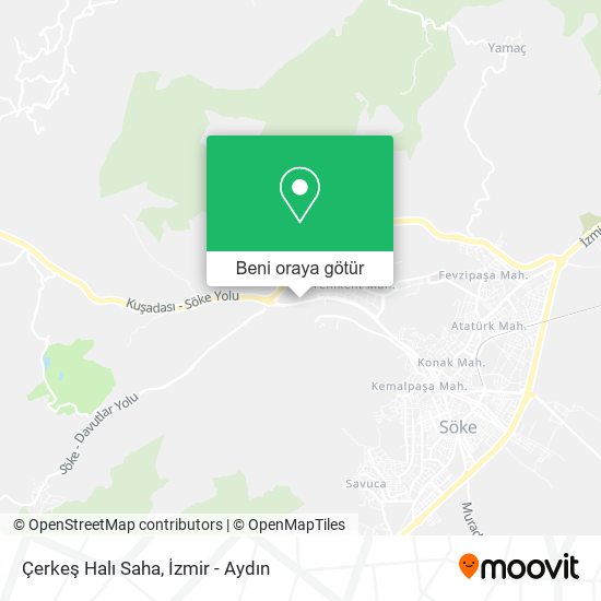 Çerkeş Halı Saha harita