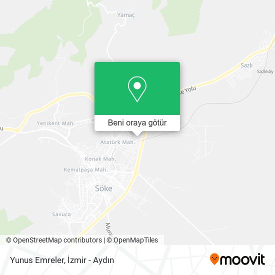 Yunus Emreler harita