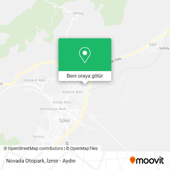 Novada Otopark harita