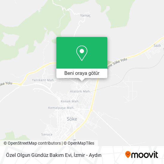 Özel Olgun Gündüz Bakım Evi harita