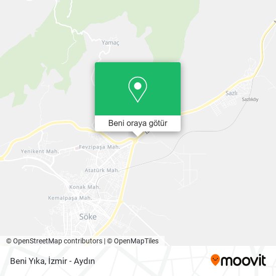 Beni Yıka harita