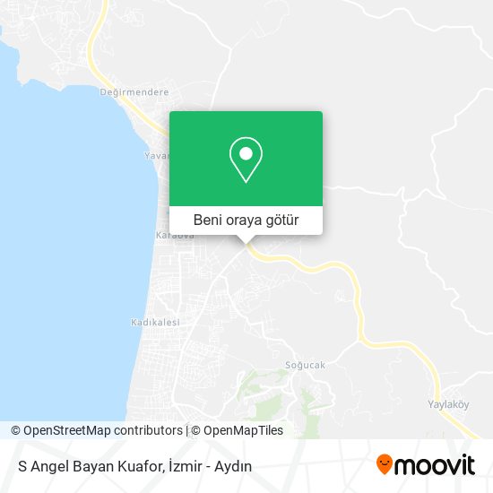 S Angel Bayan Kuafor harita