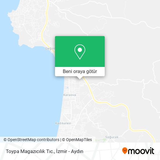 Toypa Magazıcılık Tıc. harita