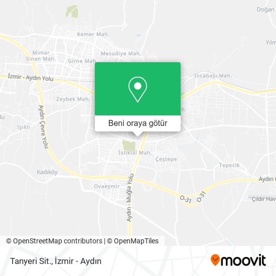 Tanyeri Sit. harita