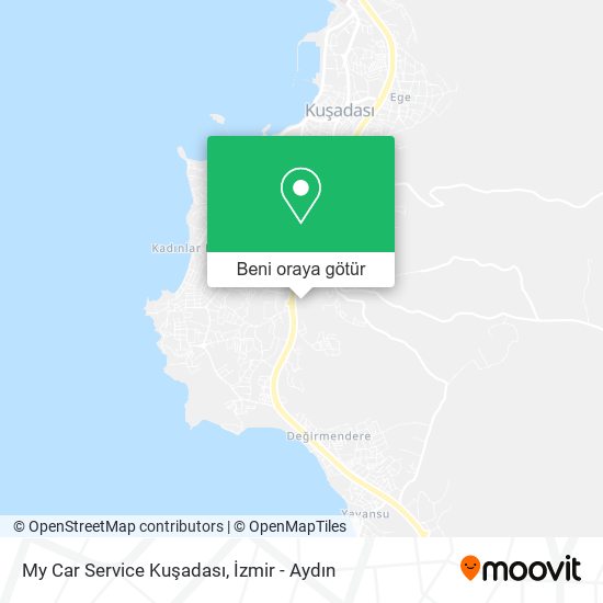 My Car Service Kuşadası harita