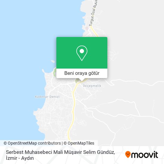 Serbest Muhasebeci Mali Müşavir Selim Gündüz harita