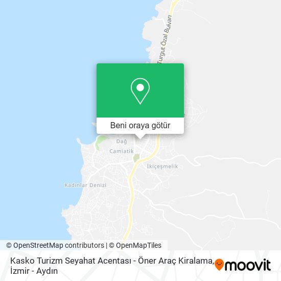 Kasko Turizm Seyahat Acentası - Öner Araç Kiralama harita