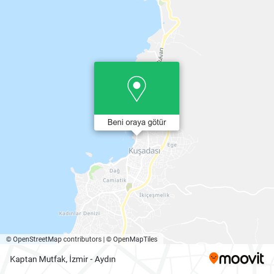 Kaptan Mutfak harita