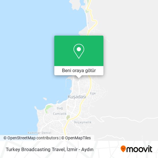 Turkey Broadcasting Travel harita