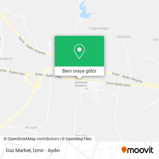 Güz Market harita