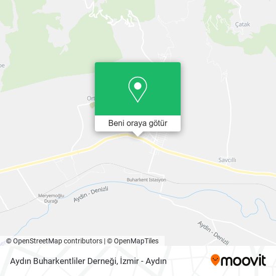 Aydın Buharkentliler Derneği harita