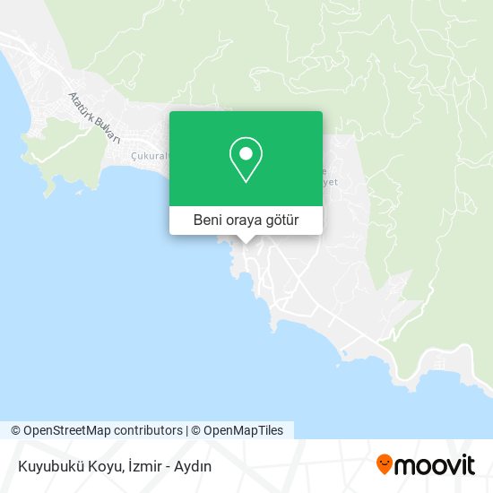 Kuyubukü Koyu harita