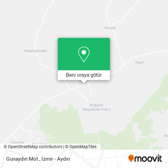 Gunaydın Mot. harita
