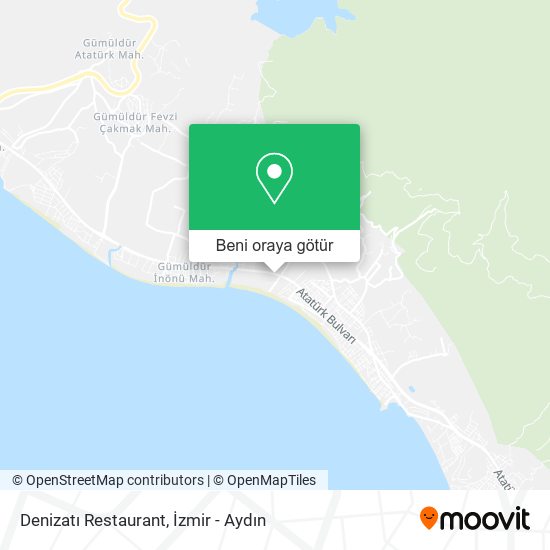 Denizatı Restaurant harita